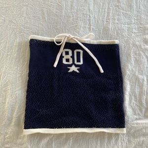 Edited crochet “80” top